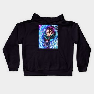 TANJIRO KAMADO MERCH VTG Kids Hoodie